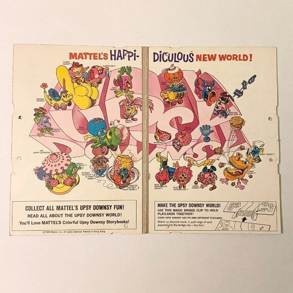 Vintage 1969 Mattel Upsy Downsy Mother What Now Doll Playset with Board Damaged - Picture 4 of 16